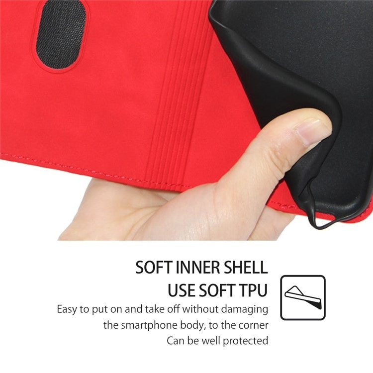 For Xiaomi 14 Skin Feel Magnetic Leather Phone Case(Red)