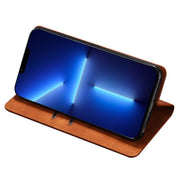 For Huawei Pura 70 Skin Feel Magnetic Leather Phone Case(Light Brown)