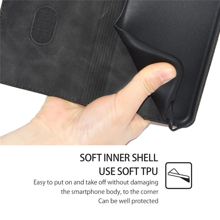 For Nokia G42 5G Skin Feel Magnetic Leather Phone Case(Black)