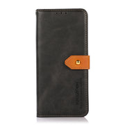 For Xiaomi 14 KHAZNEH Cowhide Texture Flip Leather Phone Case(Black)