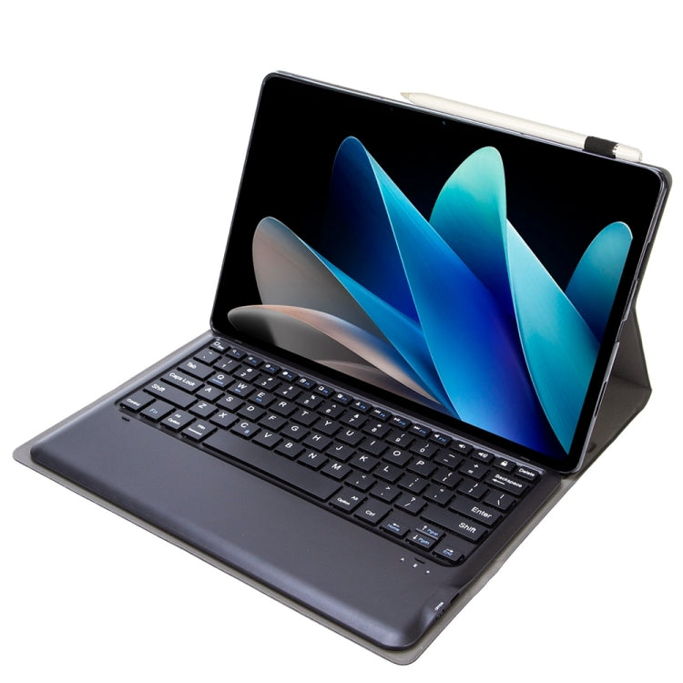 For vivo Pad 2 12.1 inch AV12 Ultra-thin Split Bluetooth Keyboard Leather Tablet Case(Black)