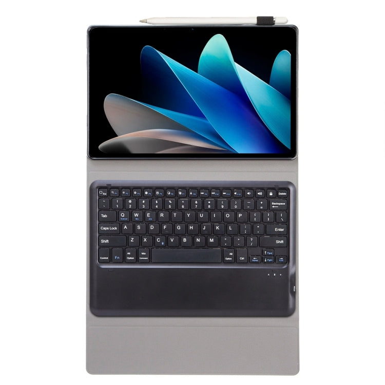 For vivo Pad 2 12.1 inch AV12 Ultra-thin Split Bluetooth Keyboard Leather Tablet Case(Black)