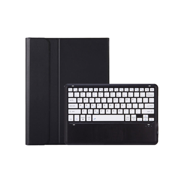 For vivo Pad 2 12.1 inch AV12 Ultra-thin Split Bluetooth Keyboard Leather Tablet Case(Black+White)