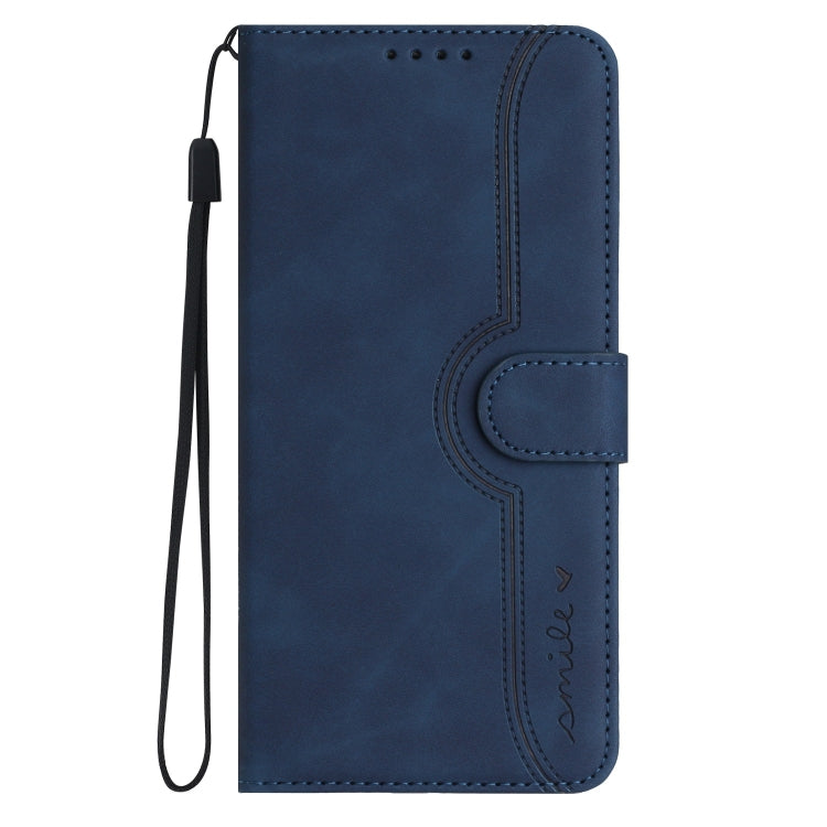 For Xiaomi 14 Heart Pattern Skin Feel Leather Phone Case(Royal Blue)