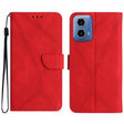 For Motorola Edge 5G 2024 Stitching Embossed Leather Phone Case(Red) - Motorola Cases by PMC Jewellery | Online Shopping South Africa | PMC Jewellery | Buy Now Pay Later Mobicred