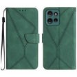For Motorola Moto G15 Stitching Embossed Leather Phone Case(Green) - free shipping - PMC TechLife - Order now!