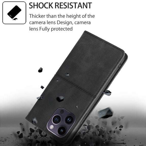 For Huawei Pura 70 Pro / 70 Pro+ 5G Cow Texture Magnetic Leather Phone Case(Black)