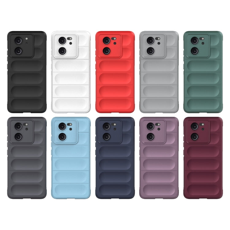 For Xiaomi Redmi K60 Ultra Magic Shield TPU + Flannel Phone Case(Red)