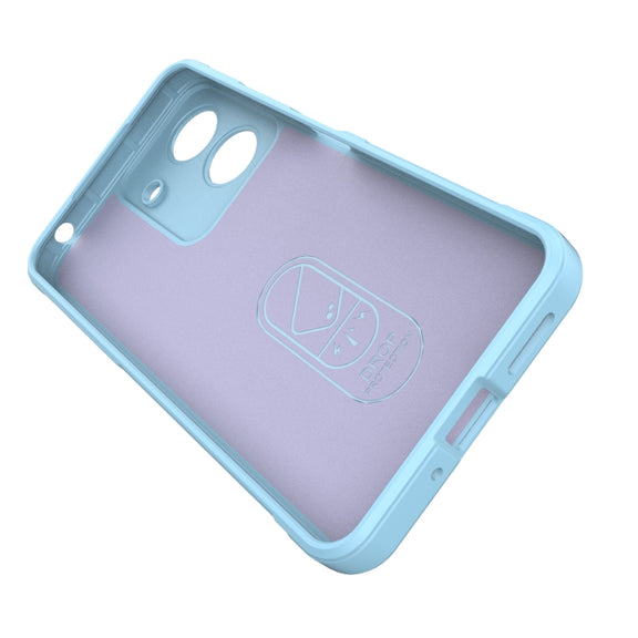 For Xiaomi Redmi 13C 4G Global Magic Shield TPU + Flannel Phone Case(Red)