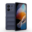 For Xiaomi Redmi Note 13R Pro 5G Magic Shield TPU + Flannel Phone Case(Dark Blue) - free shipping - PMC TechLife - Order now!