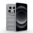 For Xiaomi 14 Ultra Magic Shield TPU + Flannel Phone Case(Grey) - 14 Ultra Cases by PMC TechLife | Online Shopping South Africa | PMC TechLife | Buy Now Pay Later Mobicred