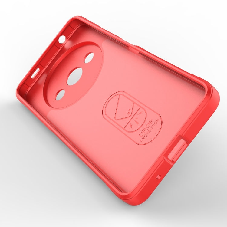 For Xiaomi Redmi A3 4G Global Magic Shield TPU + Flannel Phone Case(Red)
