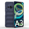 For Xiaomi Redmi A3 4G Global Magic Shield TPU + Flannel Phone Case(Dark Blue) - Xiaomi Cases by PMC TechLife | Online Shopping South Africa | PMC TechLife | Buy Now Pay Later Mobicred