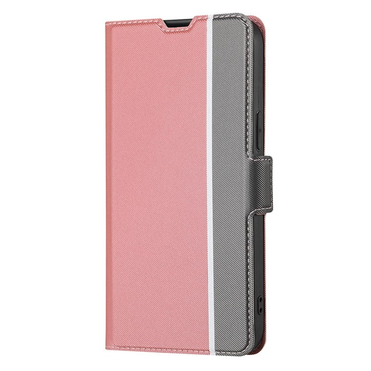 For Huawei nova 12i 4G Twill Texture Side Button Leather Phone Case(Pink)