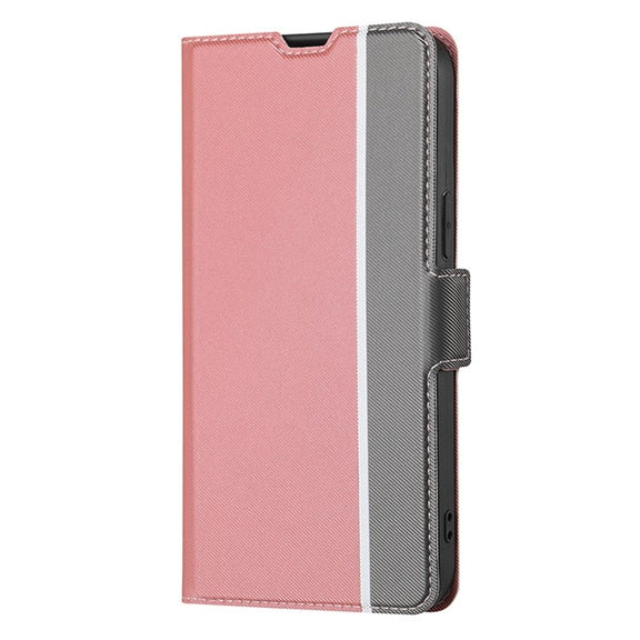 For Huawei nova 12i 4G Twill Texture Side Button Leather Phone Case(Pink)