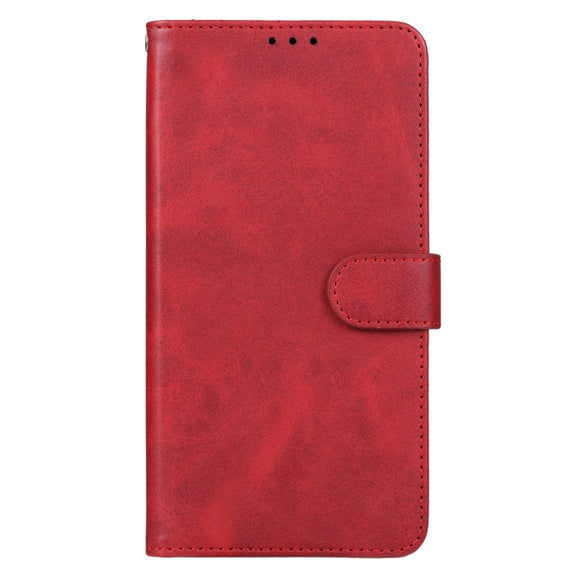 For Xiaomi Redmi 12 5G Leather Phone Case(Red)