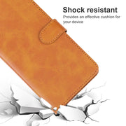 For Xiaomi Redmi Note 12R Leather Phone Case(Brown)