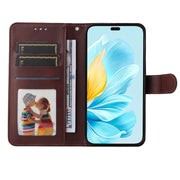 For Honor 200 Lite Global Classic Calf Texture Flip Leather Phone Case(Brown)