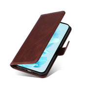 For Honor 200 Lite Global Classic Calf Texture Flip Leather Phone Case(Brown)