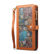 For Google Pixel 8 ESEBLE Star Series Lanyard Zipper Wallet RFID Leather Case(Brown)