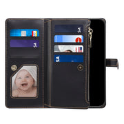 For Google Pixel 8 Pro ESEBLE Star Series Lanyard Zipper Wallet RFID Leather Case(Black)