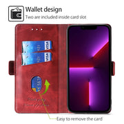 For Huawei Pura 70 Ultra 5G Contrast Color Side Buckle Leather Phone Case(Red + Black)