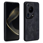 For Huawei Pura 70 Ultra AZNS 3D Embossed Skin Feel Phone Case(Black)