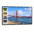 Simple Folding Thin Polyester Projector Film Curtain, Size:200 inch 16:9 - Film Curtains by PMC TechLife | Online Shopping South Africa | PMC TechLife | Buy Now Pay Later Mobicred