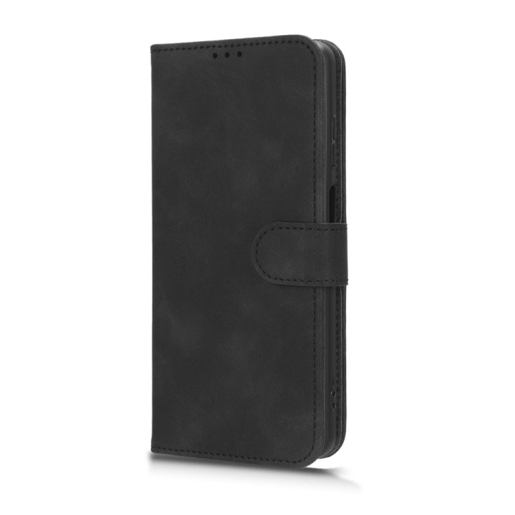 For Blackview A53 Pro Skin Feel Magnetic Flip Leather Phone Case(Black)