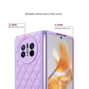 For Huawei Mate X3 Diamond Lattice Integrated Leather Phone Case(Green)