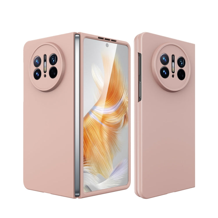 For Huawei Mate X3 Oil-sprayed Integrated Phone Case(Gold)