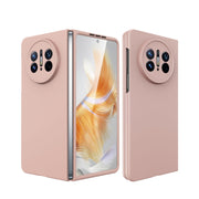 For Huawei Mate X3 Oil-sprayed Integrated Phone Case(Gold)