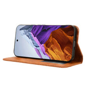 For Google Pixel 9 Magnetic Buckle Retro Texture Leather Phone Case(Brown)