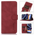 For Xiaomi Redmi Note 13 KHAZNEH Matte Texture Leather Phone Case(Red) - Xiaomi Cases by PMC TechLife | Online Shopping South Africa | PMC TechLife | Buy Now Pay Later Mobicred