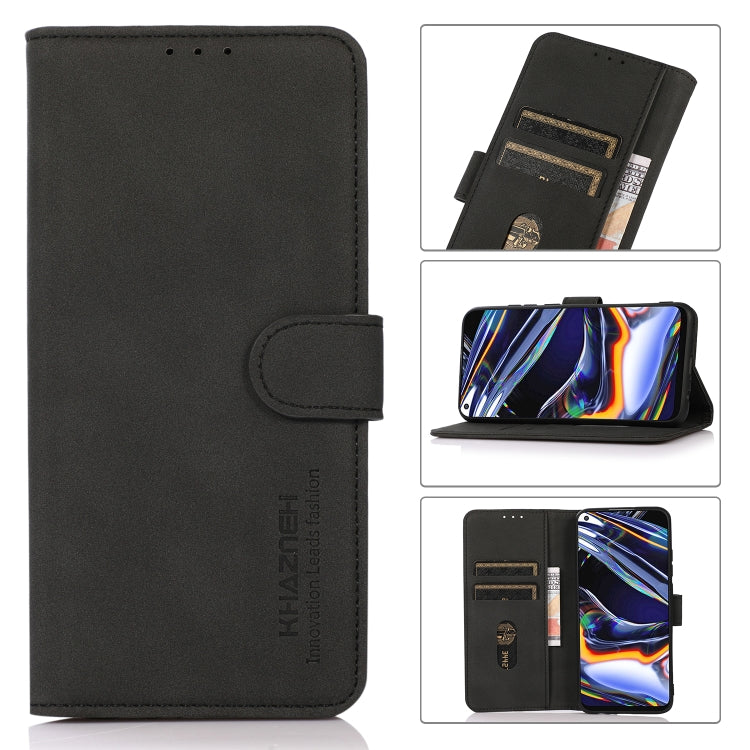 For Xiaomi Redmi A3 KHAZNEH Matte Texture Leather Phone Case(Black)