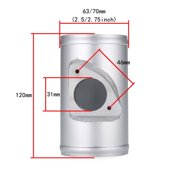 70mm XH-UN608 Car Modified Engine Air Flow Meter Flange Intake Sensor for Mazda Atenza / Axela