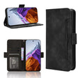 For Google Pixel 9 Pro Skin Feel Calf Texture Card Slots Leather Phone Case(Black) - Google Cases by PMC TechLife | Online Shopping South Africa | PMC TechLife | Buy Now Pay Later Mobicred