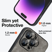 For iPhone 11 Skin Feel Leather MagSafe Magnetic Phone Case(Grey)