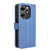 For Tecno Spark Go 2024 Diamond Texture Leather Phone Case(Blue)