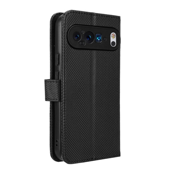 For Google Pixel 9 Diamond Texture Leather Phone Case(Black)