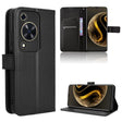 For Huawei nova Y72 4G Diamond Texture Leather Phone Case(Black) - Huawei Cases by PMC TechLife | Online Shopping South Africa | PMC TechLife | Buy Now Pay Later Mobicred