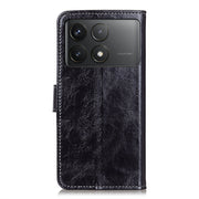 For Xiaomi Redmi K70 5G / K70 Pro 5G Retro Crazy Horse Texture Leather Phone Case(Black)