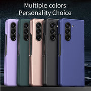 For Samsung Galaxy Z Fold5 Skin Feel Shockproof PC Fold Protective Phone Case(Green)