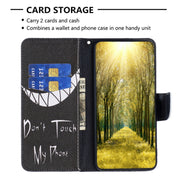 For Xiaomi Redmi K70 / K70 Pro Colored Drawing Pattern Leather Phone Case(Smirk)