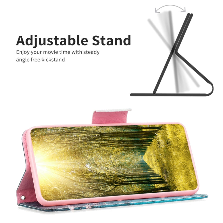 For Xiaomi Redmi K70 / K70 Pro Colored Drawing Pattern Leather Phone Case(Plum Blossom)
