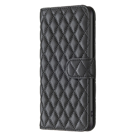 For Google Pixel 9 Diamond Lattice Wallet Leather Flip Phone Case(Black)