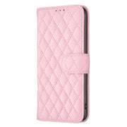 For Google Pixel 9 Diamond Lattice Wallet Leather Flip Phone Case(Pink)