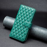 For Google Pixel 9 Diamond Lattice Wallet Leather Flip Phone Case(Green)