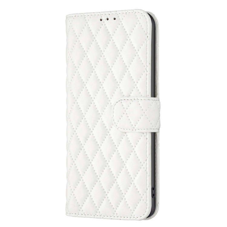 For Google Pixel 9 Diamond Lattice Wallet Leather Flip Phone Case(White)