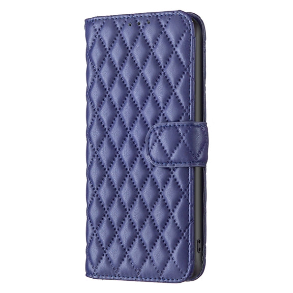 For Google Pixel 9 Diamond Lattice Wallet Leather Flip Phone Case(Blue)